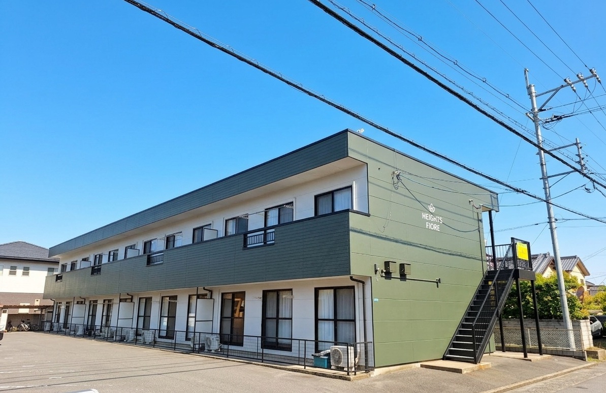 米子市内のアパートの外壁塗装（フルリノベーション）の事例を紹介｜西伯郡南部町の外壁塗装なら有限会社光洋工業